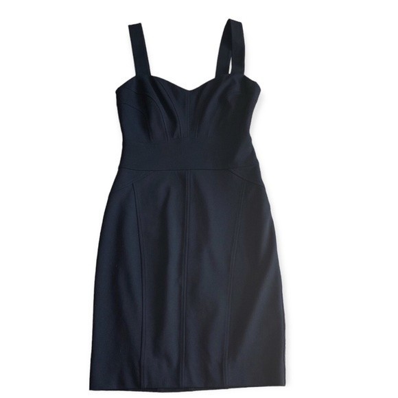 Diane Von Furstenberg Bodycon Dress Black - Picture 2 of 6